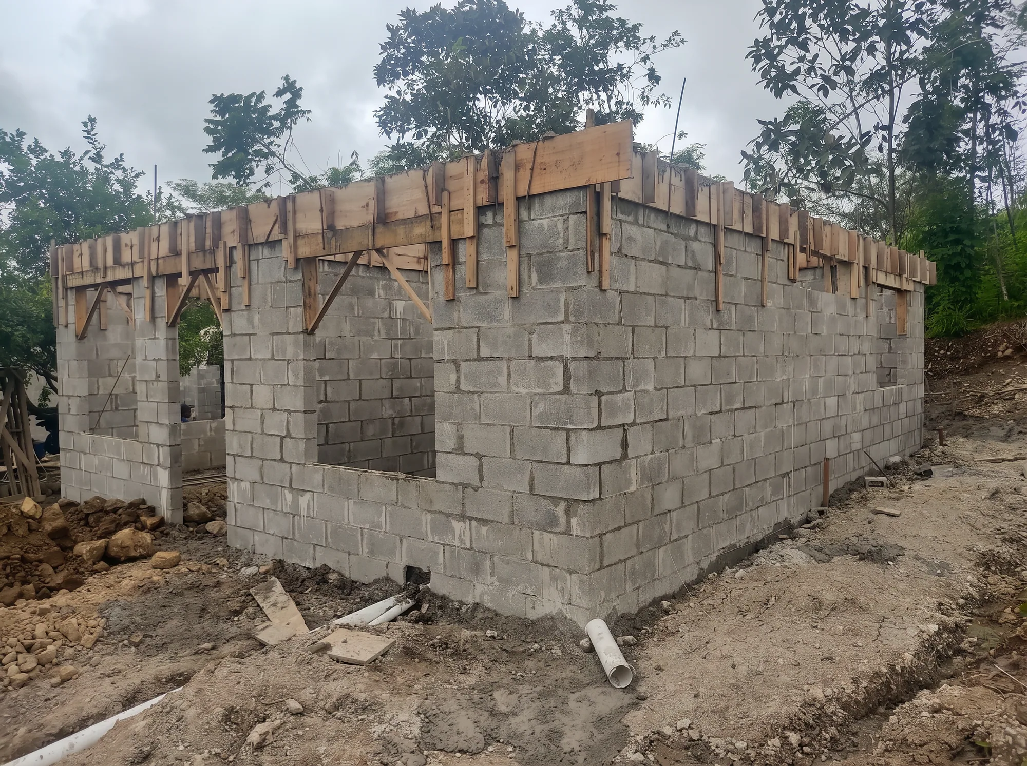 Construcción — 8 Casas Cobano