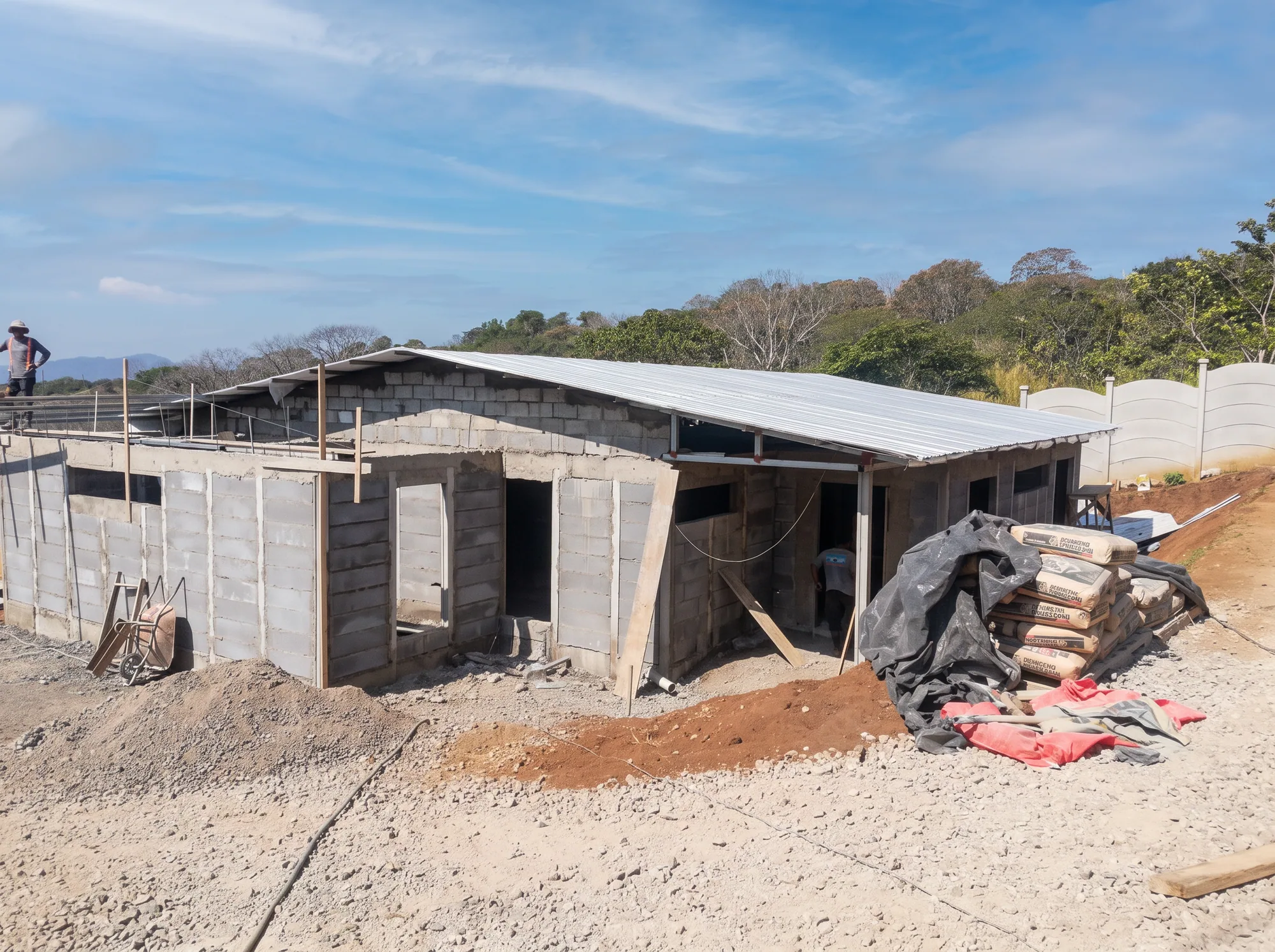 Construcción — Casa Naranjo 193m²