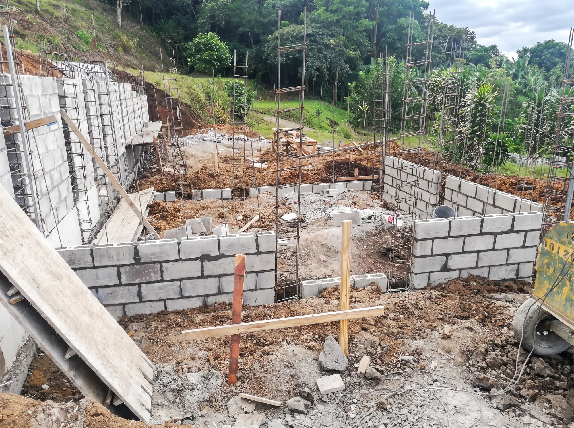 Construcción 2 — Casa Naranjo 67m²