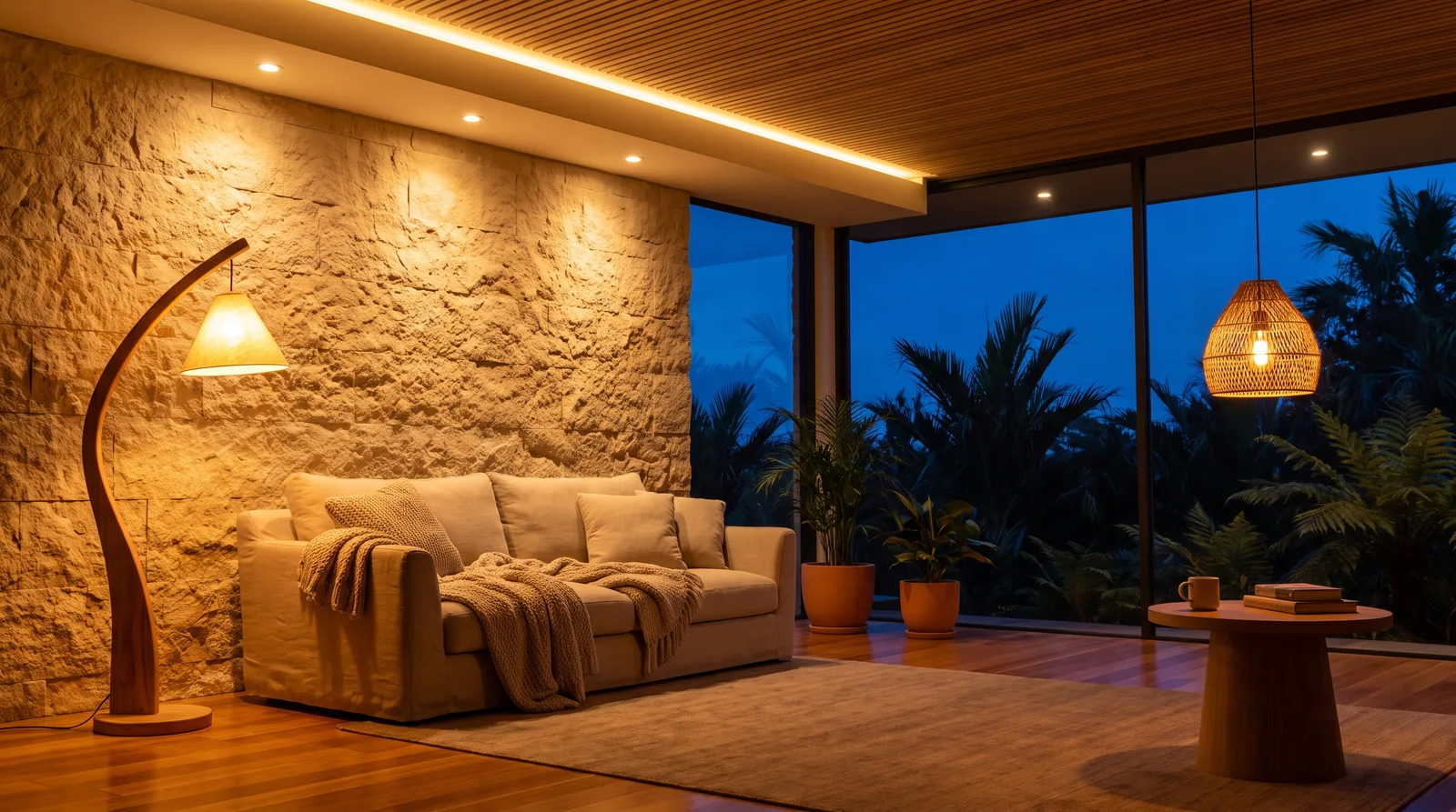 Iluminación cálida: la clave de un hogar acogedor